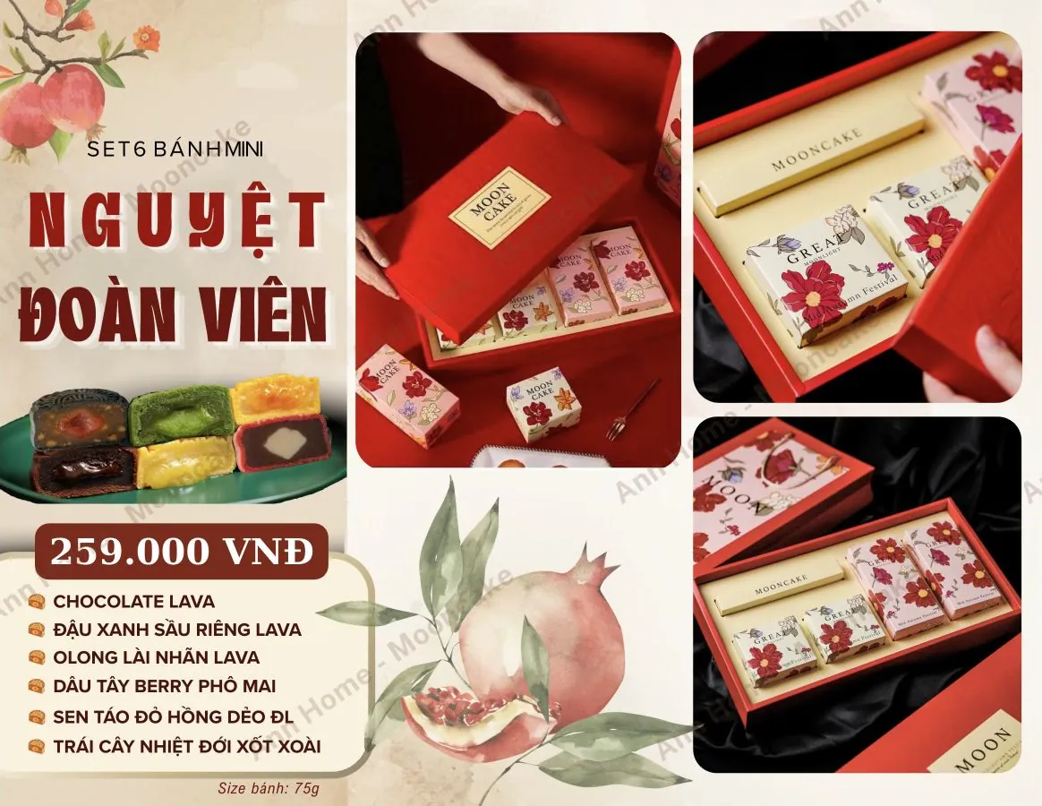 Set bánh Trung thu Nguyệt Đoàn Viên - 259.000đ